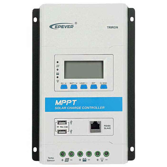EPEVER MPPT 20A LCD NÄYTÖLLÄ