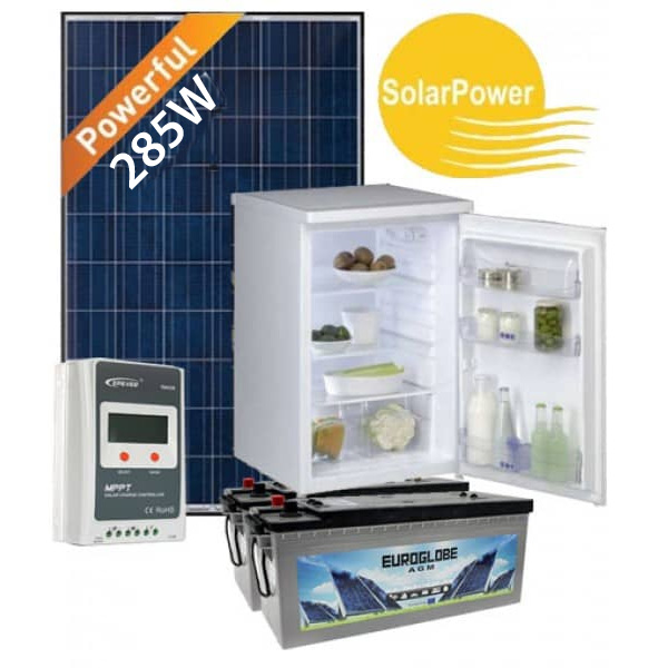 Aurinkosähköjärjestelmä jääkaapilla 12V Eco