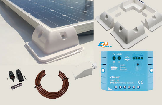 Caravan aurinkopaneelipaketti 80 ja 140W