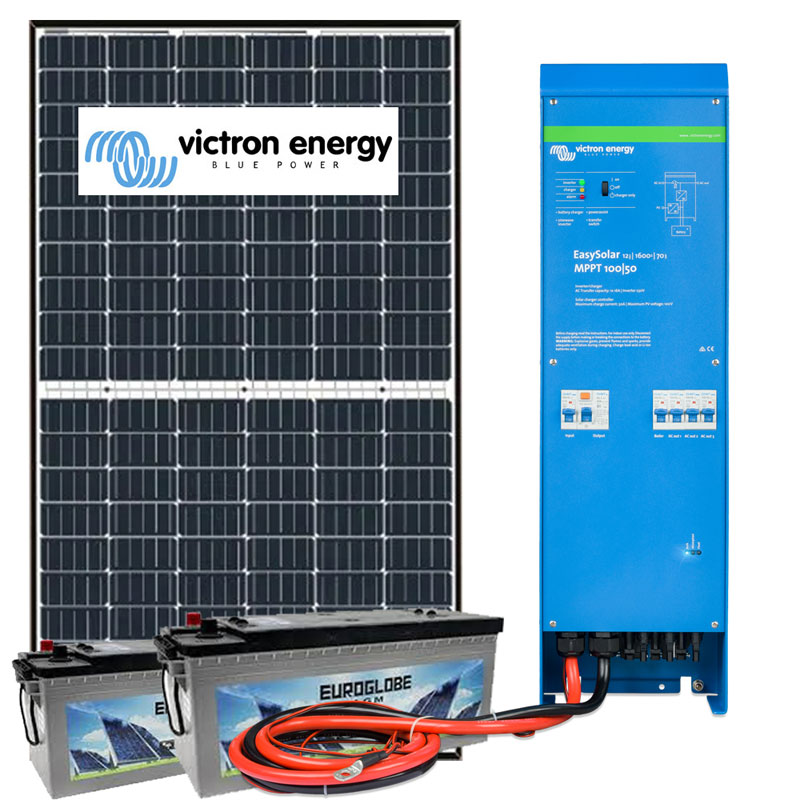 EasySolar 505W/1600VA/230V järjestelmä